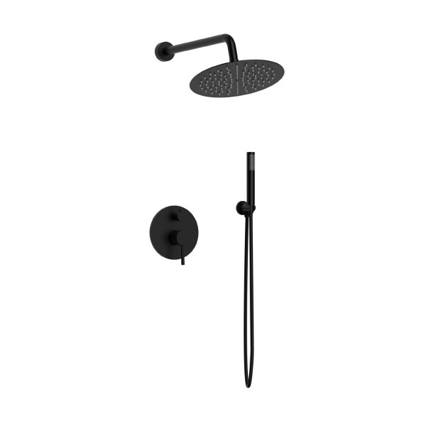 Душевая система встраиваемая Raiber RPB-005, черный. Фото 1