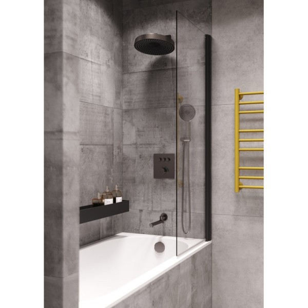 Душевая система встраиваемая с термостатом Bronze de Luxe OMG! 1011GM, графит. Фото 3