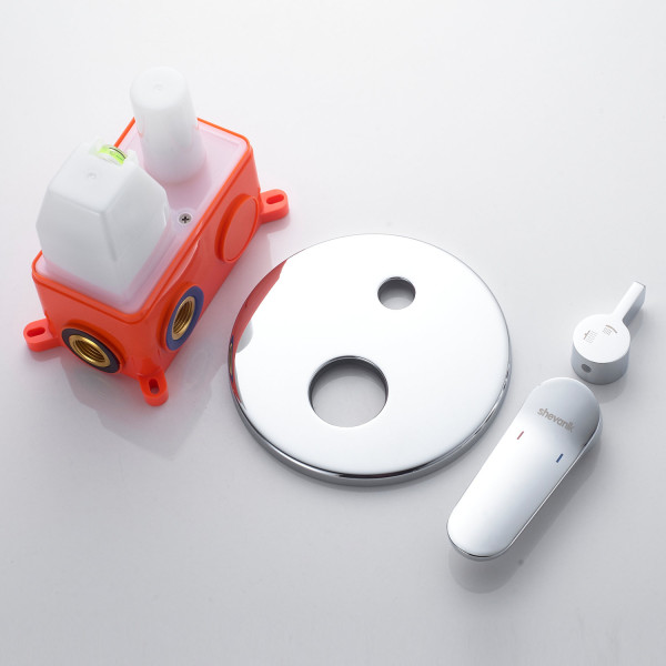 Душевая система встраиваемая Shevanik S4335, хром. Фото 5