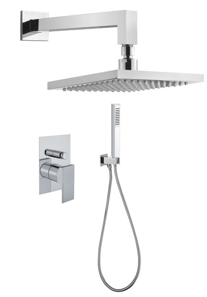 Душевая система встраиваемая Webert Pegaso PE890103015, хром. Фото 1