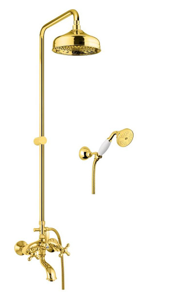 Душевая система Webert Armony AM721208010, золото. Фото 1