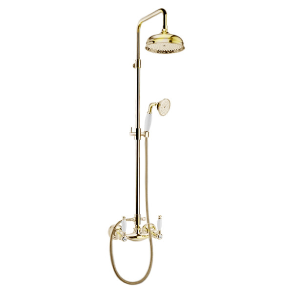 Душевая система Webert Dorian DO760405010, золото. Фото 1