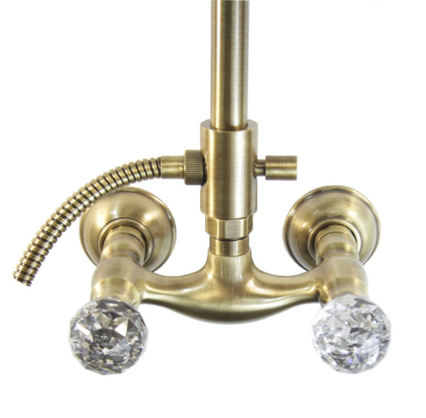 Душевая система Webert Karenina KA760405065, бронза. Фото 3