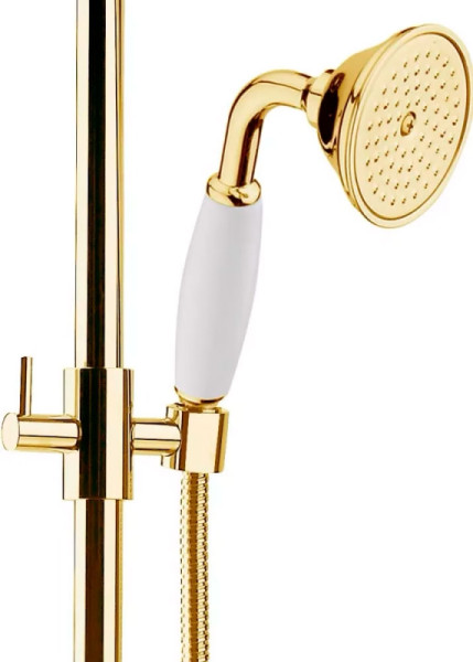Душевая система Webert Ottocento OT760405010, золото. Фото 4