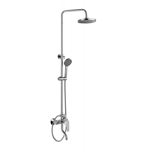 Душевая система ZOLLEN BERGEN (арт.BE31613241) пов.излив,верх и ручной душ. Фото 1