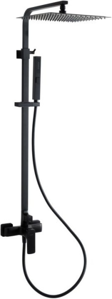 Душевая стойка Allen Brau Infinity 5.21012-31 черный матовый. Фото 1