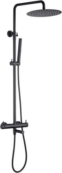 Душевая стойка Allen Brau Priority 5.31A10-31 черный матовый. Фото 1