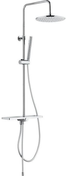 Душевая стойка Aquanet Pragmatic R AF430-70-R-C, с полочкой. Фото 1