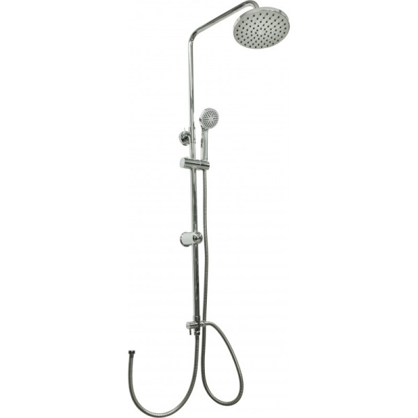 Душевая стойка ЦС ПРЕСТИЖ D24 с верхним и ручным душем. Фото 1