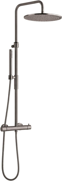 Душевая стойка Paffoni Birillo Master King ZCOL646KLIQST сталь. Фото 1