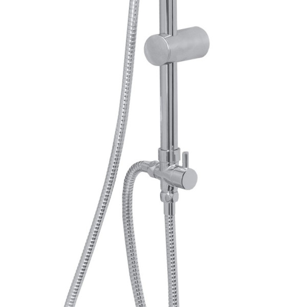 Душевая стойка Сантаком stOmega 1004, хром. Фото 5