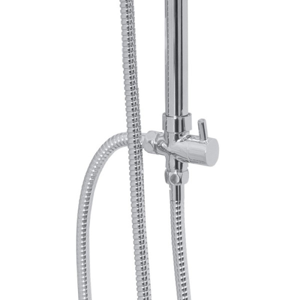 Душевая стойка Сантаком stOmega 1006, хром. Фото 5