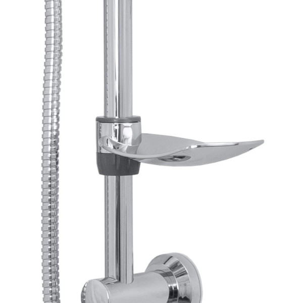 Душевая стойка Сантаком stOmega 1006, хром. Фото 6