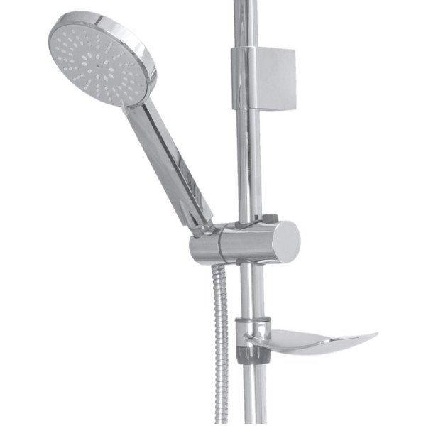 Душевая стойка Сантаком stOmega 1010, хром. Фото 4