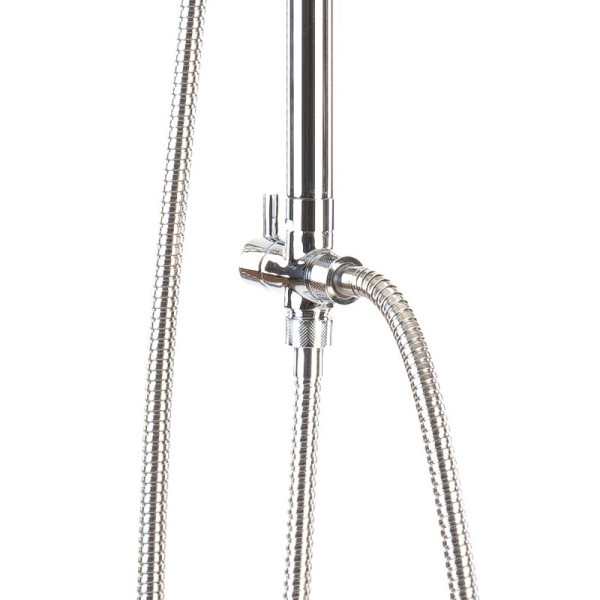 Душевая стойка Сантаком stOmega 1702, хром. Фото 5