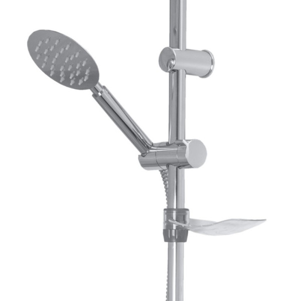 Душевая стойка Сантаком stOmega 1724, хром. Фото 4