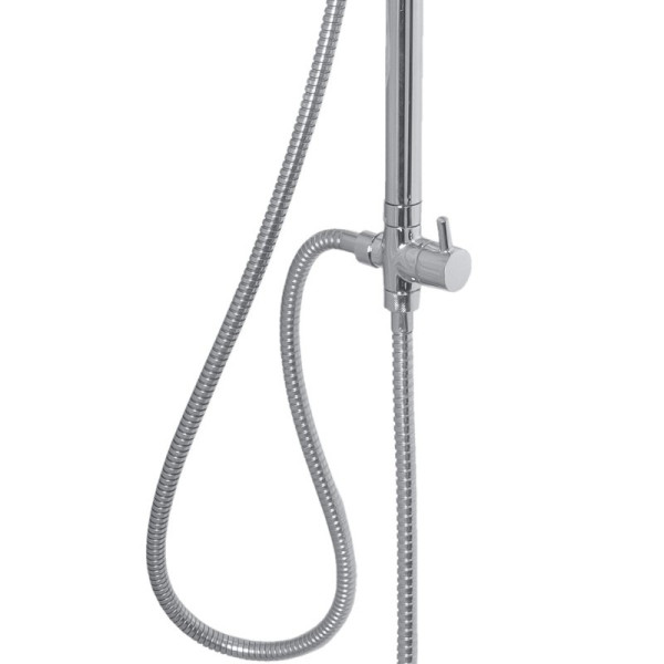 Душевая стойка Сантаком stOmega 1724, хром. Фото 5