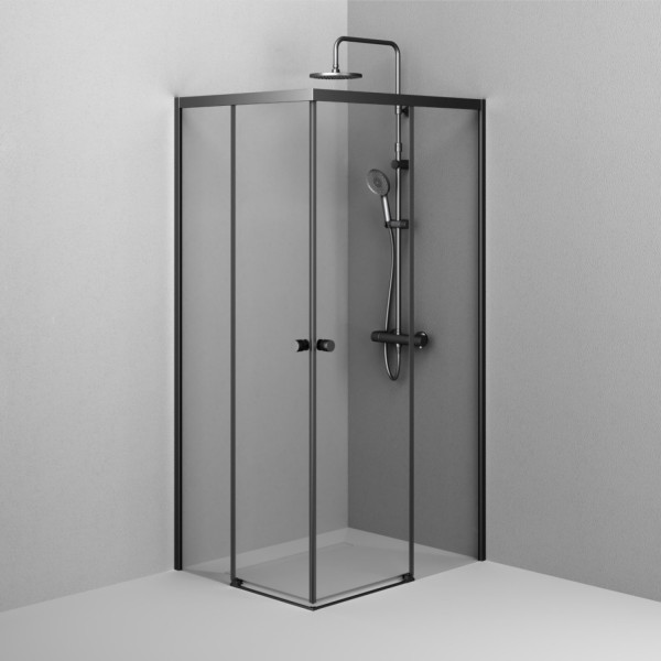 Душевое ограждение 100x80 см, без поддона. Фото 4
