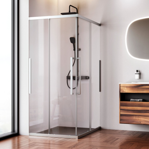 Душевое ограждение 120х90, без поддона. Фото 1