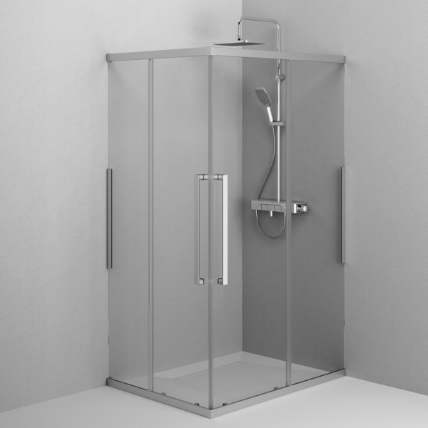 Душевое ограждение 120х90, без поддона. Фото 4