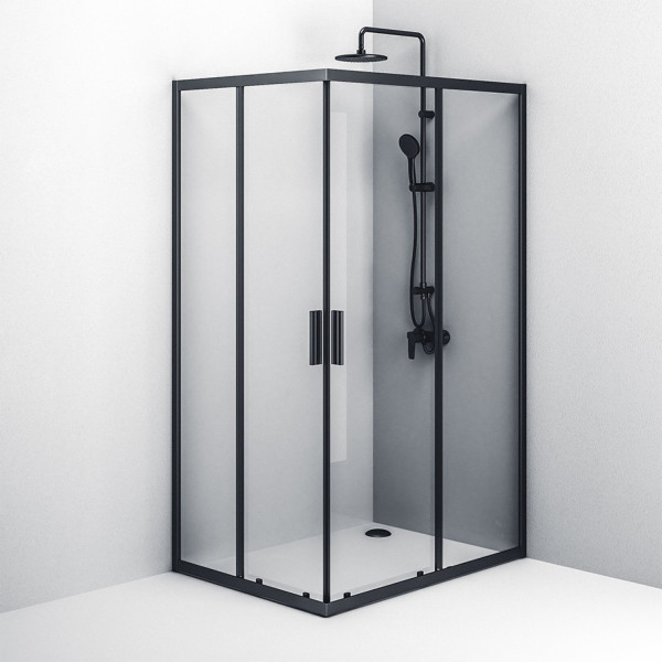 Душевое ограждение 120x90, без поддона. Фото 4