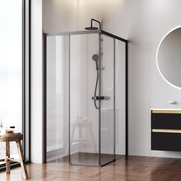 Душевое ограждение 120x90 см, без поддона. Фото 1