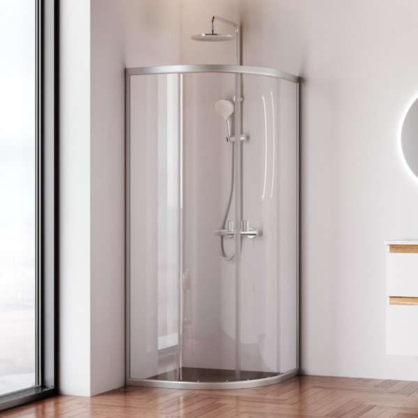 Душевое ограждение 80x80, без поддона. Фото 1