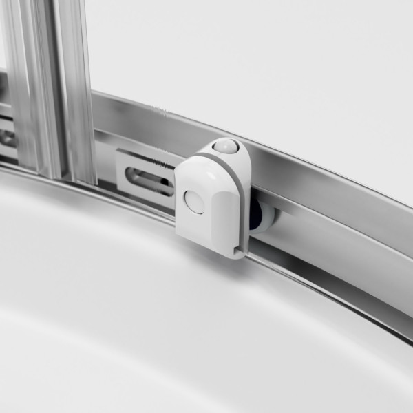 Душевое ограждение 80x80, c поддоном. Фото 5