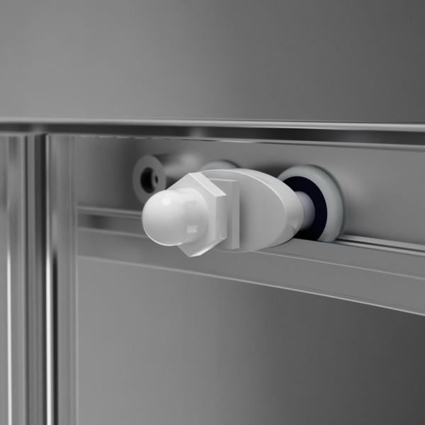 Душевое ограждение 80x80, c поддоном. Фото 6