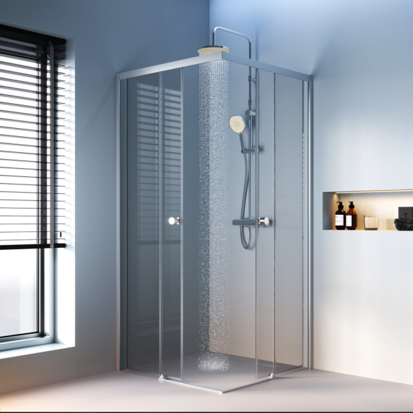 Душевое ограждение 90х90, без поддона. Фото 2