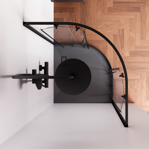 Душевое ограждение 90x90, без поддона. Фото 3