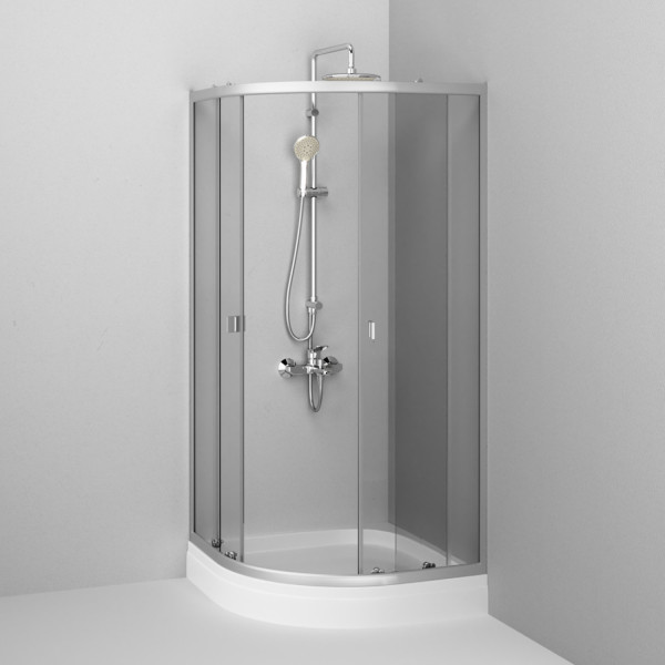 Душевое ограждение 90x90, c поддоном. Фото 3
