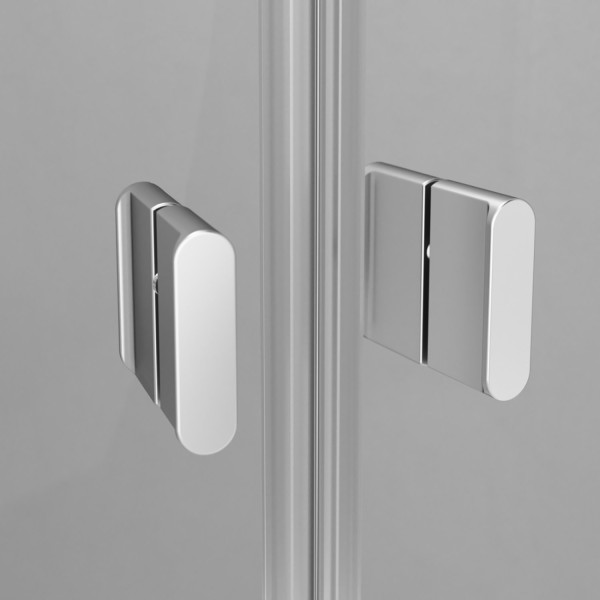 Душевое ограждение 90x90, c поддоном. Фото 4