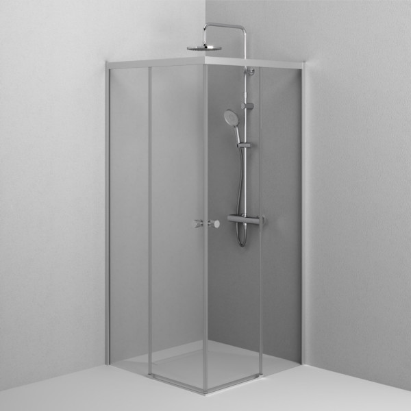 Душевое ограждение 90x90 см, без поддона. Фото 4