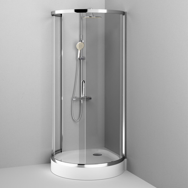 Душевое ограждение 95x95 см, без поддона. Фото 4