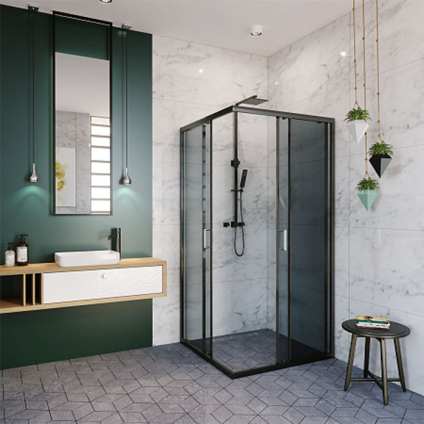 Душевое ограждение Alex Baitler AB144-B90 (900*900*2000), нов арт AB1490B4. Фото 1