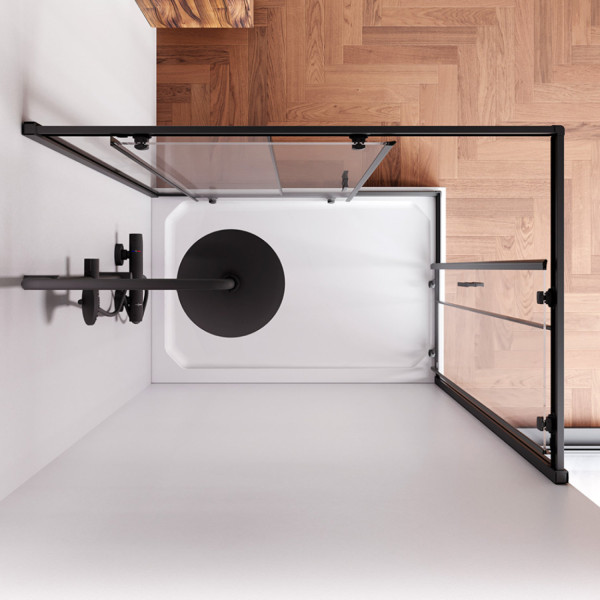 Душевое ограждение,120x80 без поддона. Фото 3