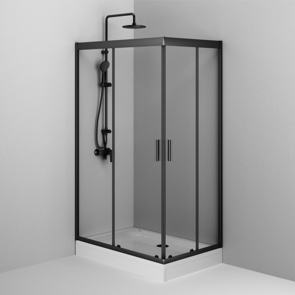 Душевое ограждение,120x80 без поддона. Фото 4