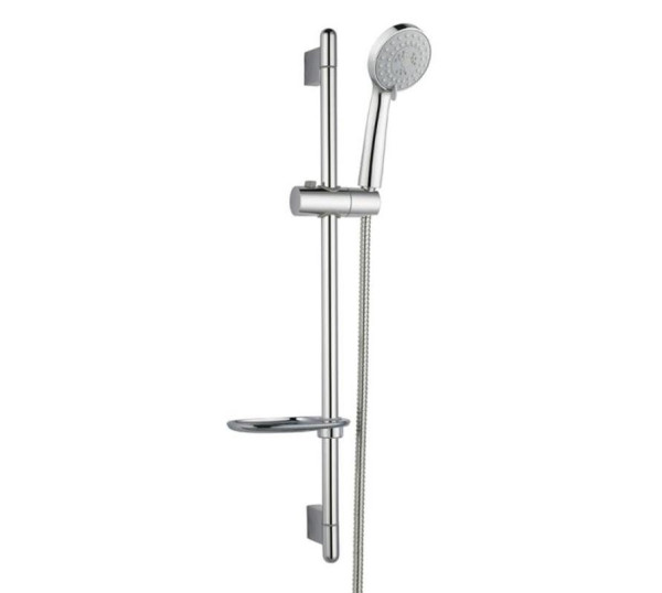 Душевой гарнитур Bravat Eco D152CP-1A-RUS, хром. Фото 1