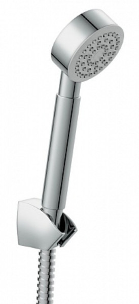 Душевой гарнитур Cersanit CARI (держатель лейки) 1 режим, шланг 150 металл. Фото 1