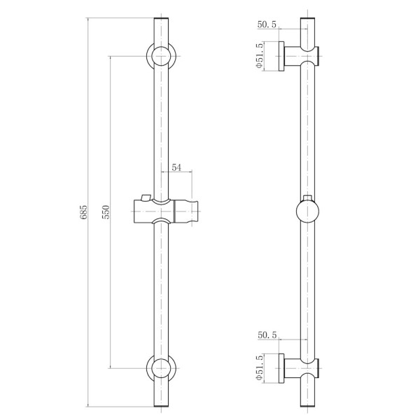 Душевой гарнитур FASHUN A8002-7, чёрный. Фото 2