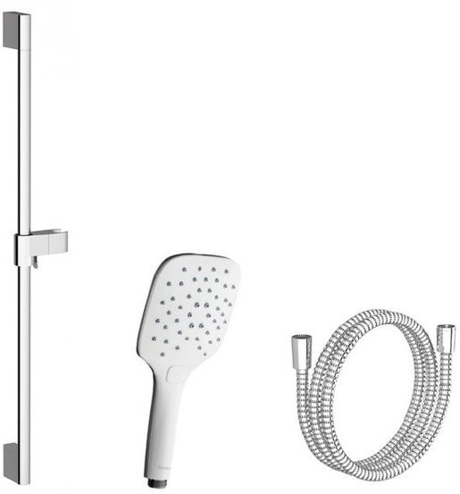 Душевой гарнитур - шланг 150 см, душевая лейка Air (3 функции), держатель (70см) 921.00. Фото 1