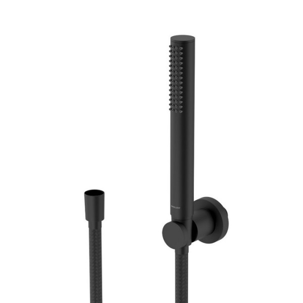 Душевой гарнитур точечный EXCELLENT Loka AREX.SET.023BL (черный мат). Фото 1