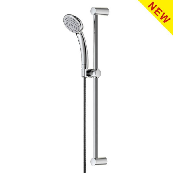 Душевой гарнитур VIDIMA FRESH S1 (арт.BA207AA) штанга 600мм, лейка 1-ф, шланг. Фото 1