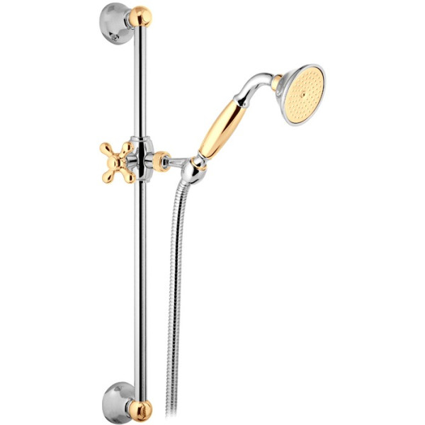 Душевой гарнитур Webert Shower Set AC0384017, хром/золото. Фото 1