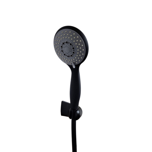 Душевой гарнитур Webert Shower Set AC0764560, черный. Фото 1