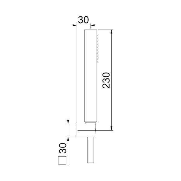Душевой гарнитур Webert Shower Set AC1023015, хром. Фото 2