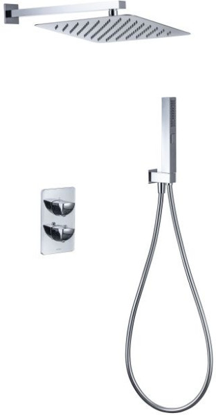 Душевой комплект Allen Brau Infinity 5.21016-00 (с внутренней частью) хром. Фото 1