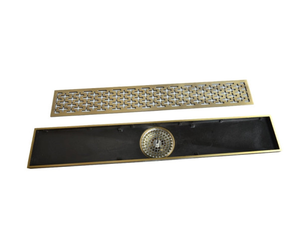 Душевой лоток Bronze de Luxe 80522BR, бронза. Фото 3