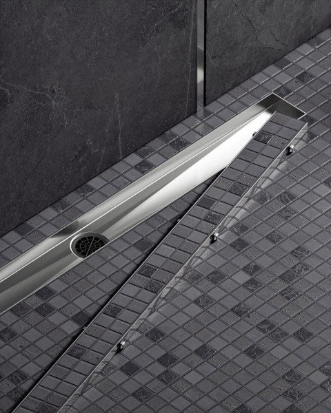 Душевой лоток (двухсторонняя решетка) TIMO Drain System DS230208/01, сатин. Фото 3